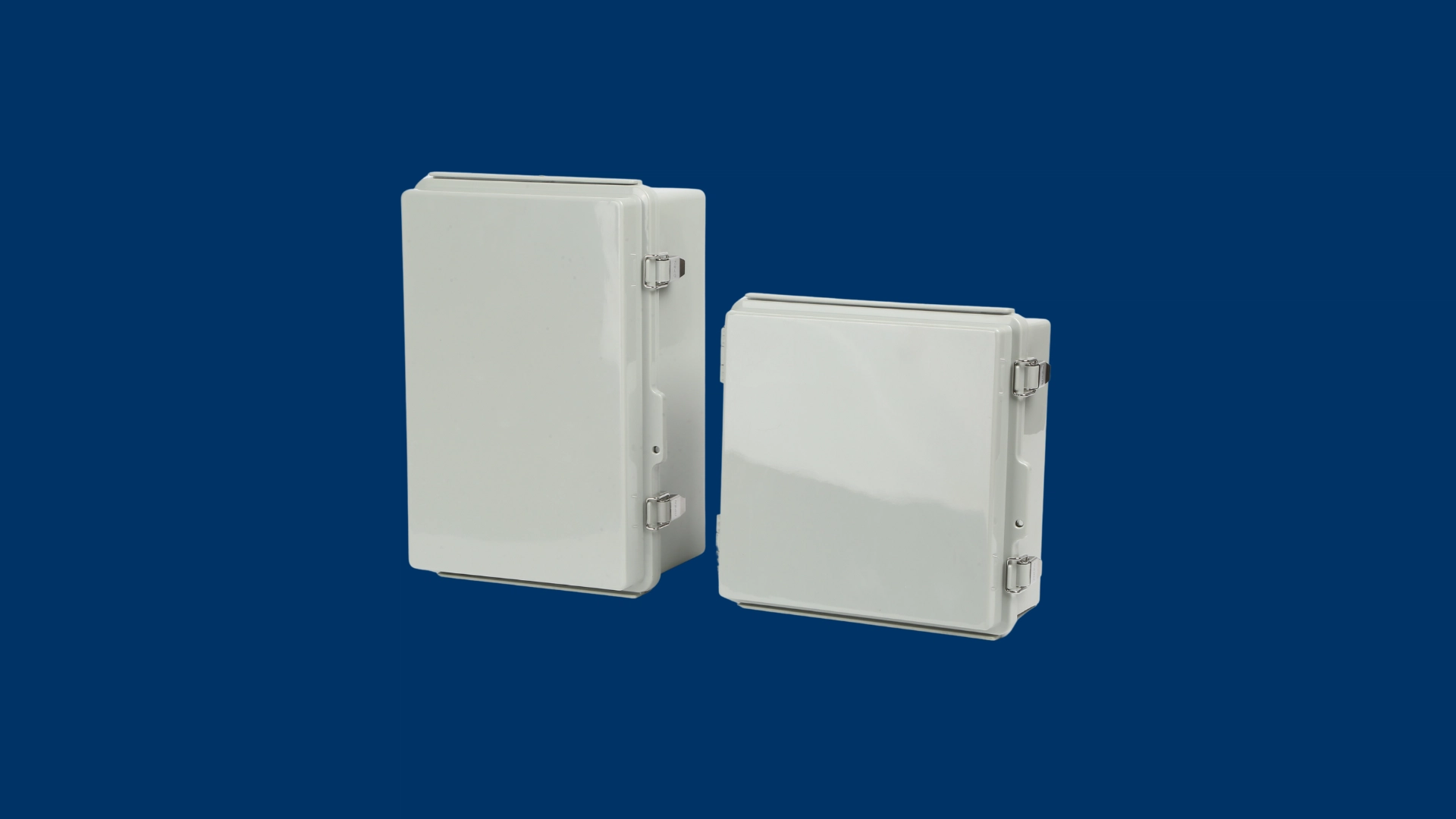 Main image of the Opaque Metal Latch Junction Box